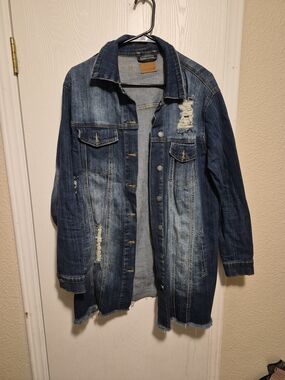 Judy Blue Long Denim Jacket